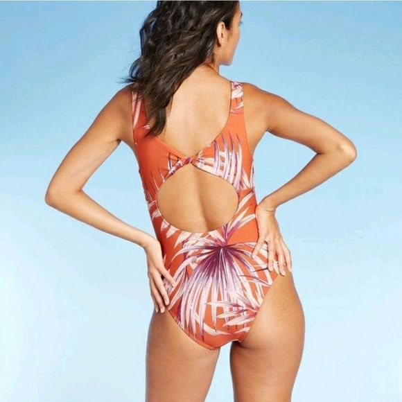 Twist back one piece swimsuit kona sol - Picture 3 of 3